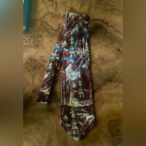 MARINA PICASSO COLLECTION SILK TIE